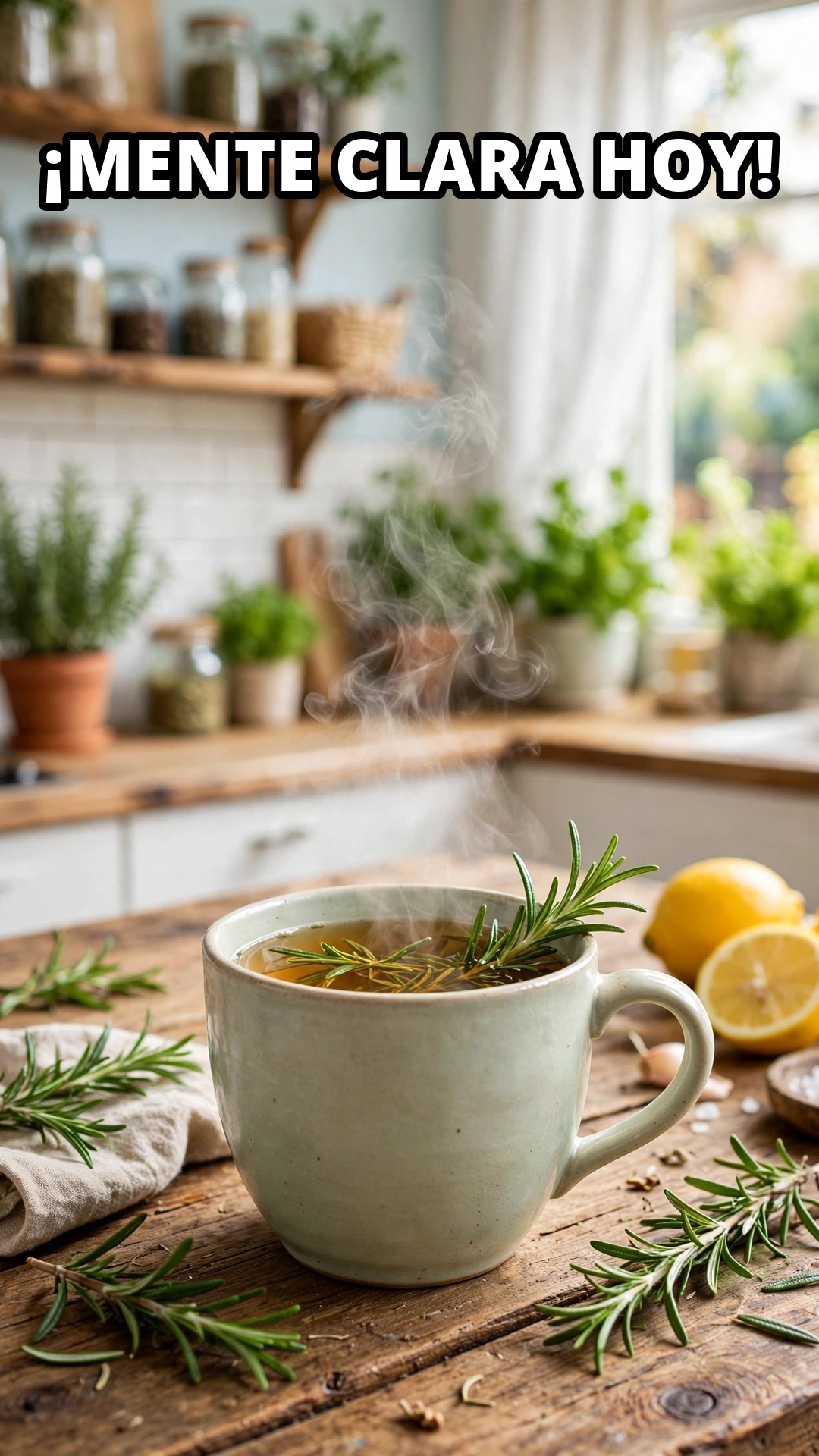Día 24: Té de Romero, Mente Despierta y Buena Memoria 🌿